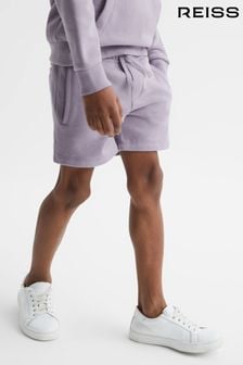 Reiss Lilac Henry Junior Drawstring Jersey Shorts (D51038) | €23