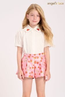 Angel's Face Strawberry Snowdrop White Blouse (D51322) | 42 € - 43 €