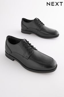 Black School Leather Shoes (D51400) | €43 - €56