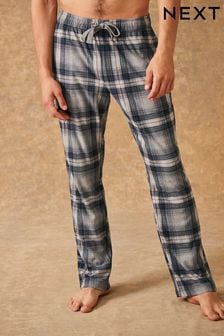 Gri în carouri - Pantaloni de pijama confortabili Motionflex (D51518) | 120 LEI