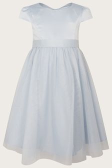 Monsoon Grey Tulle Bridesmaid Dress (D51528) | $72 - $87