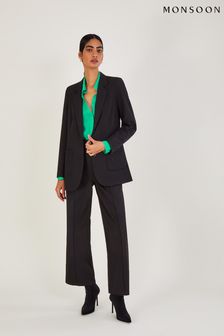 Monsoon Lauren Plain Black Blazer (D51662) | €62