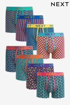 Animal Geo 8 pack A-Front Boxers (D52009) | 70 €