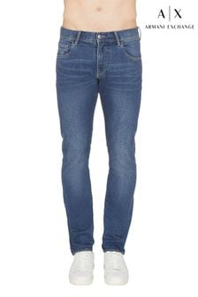 Armani Exchange Mens Denim Lightwash J13 Slim Fit Jeans (D52046) | ₪ 578