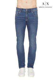 Armani Exchange Mens Denim Lightwash J13 Slim Fit Jeans