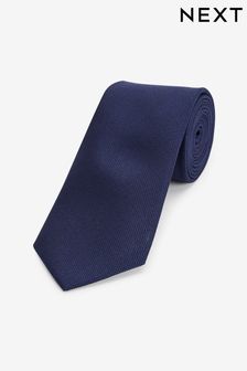 Azul marino - Corbata de seda (D52141) | 24 €