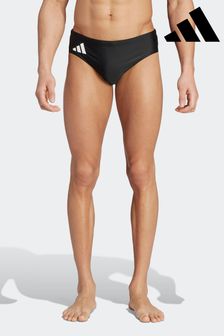 adidas Black Solid Swim Trunks (D52510) | $29