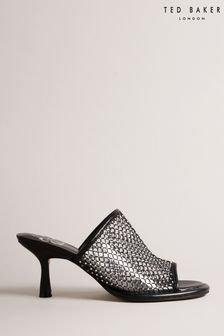 Мюли на каблуке с кристаллами Ted Baker Celya Черный 70 мм (D52664) | €69
