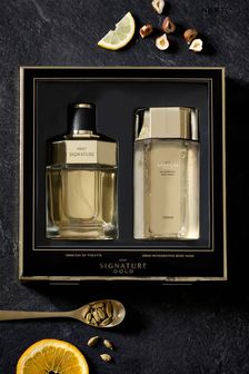 Signature Gold 100ml Eau De Toilette And 200ml Body Wash Gift Set (D52841) | €26