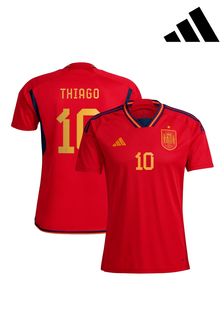 Thiago - 10 - Koszulka Adidas World Cup Spain 22 Home dla dorosłych (D52976) | 535 zł