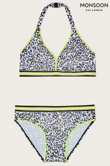 Monsoon Animal Print Triangle Bikini Set (D53020) | €12 - €14