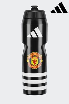 adidas Black Manchester United Water Bottle (D53155) | DKK100