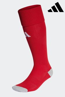 adidas Red Performance Milano 23 Socks (D53166) | $20