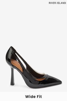 River Island Black Wide Fit Perspex Courts (D53306) | 63 €