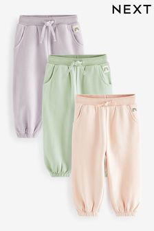 Lilac/Green/Pink 3 Pack Jogger Set (3mths-7yrs) (D53832) | $41 - $49