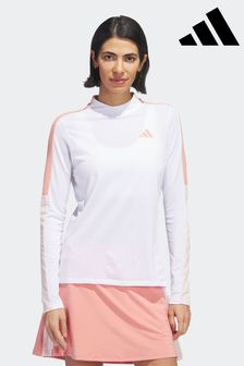 adidas Golf Made With Nature Mock Neck Long-Sleeve Top
