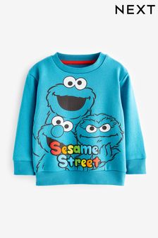 Blue Sesame Street Sweatshirt (6mths-8yrs) (D55401) | €19 - €22