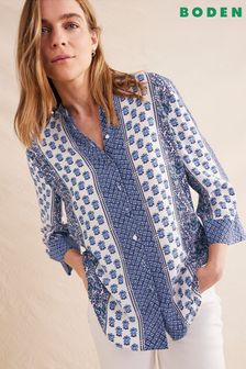 Boden Blue Wide Sleeve Relaxed Top (D55463) | €62