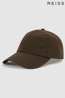 Reiss Khaki Fento Ripstop Baseball Cap (D55740) | €84