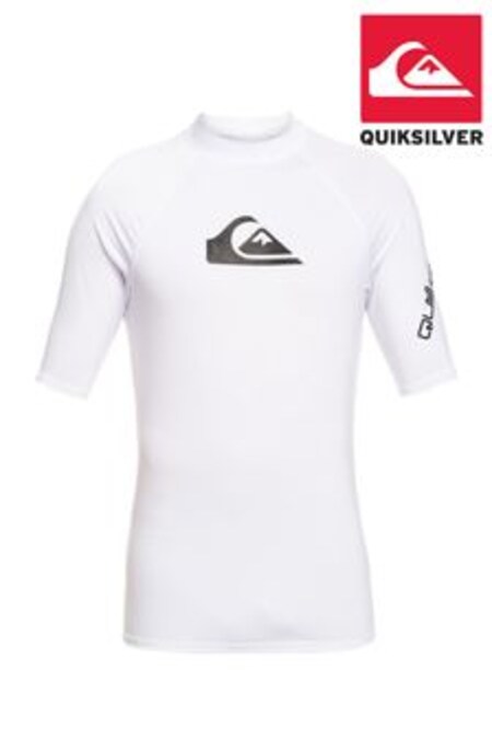 Quiksilver All Time Short Sleeves Rash Vest (D55773) | €32