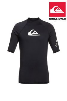 Czarny - koszulka Quiksilver All Time z krótkim rękawem (D55775) | 170 zł
