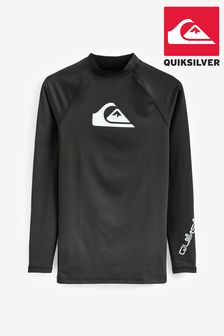 Quiksilver All Time Long Sleeve Black Rash Vest (D55777) | €40