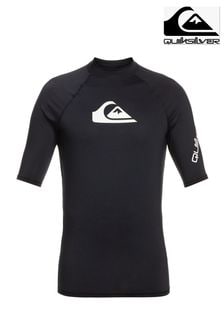 黑色 - Quiksilver All time短袖防曬緊身衣 (D55800) | NT$1,030