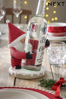 Red Christmas Gonk Bottle Holder (D56087) | €19