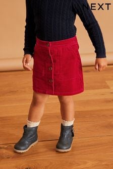 Red Corduroy Skirt (3mths-7yrs) (D56603) | ₪ 39 - ₪ 47