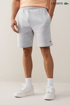 Grau - Lacoste Fleece Jersey Shorts (D56657) | 109 €