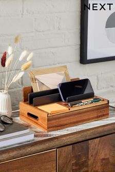 Brown Fathers Day Bronx Desk Tidy Unit (D56681) | €25