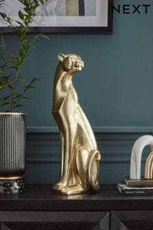 Gold Athena the Panther Ornament (D56686) | SGD 67