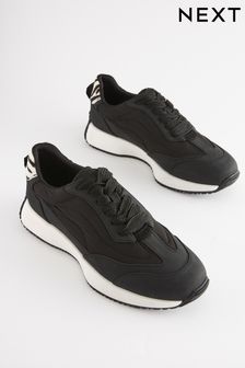 Black Forever Comfort® Panel Detail Chunky Trainers (D56699) | 20,360 Ft
