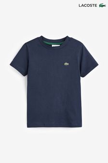 Bleu marine - Lacoste Childrens Essential Cotton T-shirt (D56720) | €23 - €41