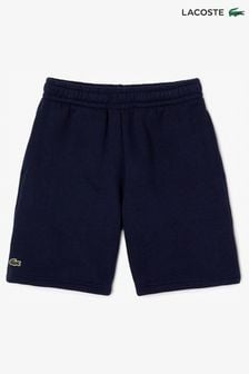 Синий - Lacoste Childrens Brushed Cotton Jersey Shorts (D56726) | €53 - €66