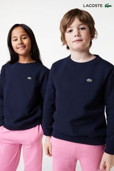 Lacoste Children Blue Fleece Sweatshirt (D56731) | ₪ 303