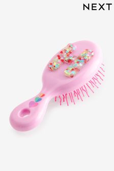Bright Pink H Inital Hairbrush (D56741) | KRW12,800