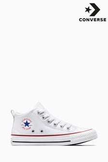 Converse White Malden Street Youth Trainers (D56966) | €60