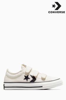 Converse White Junior Star Player 76 3V Easy On Trainers (D56980) | ₪ 226