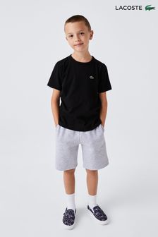 أسود - Lacoste Children's Sports Breathable T-shirt (D57115) | 8 ر.ع - 16 ر.ع