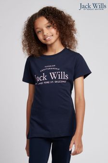 Jack Wills Blue Classic Crew Neck T-Shirt (D57287) | €22.50 - €31