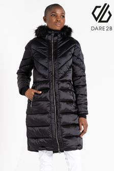 Черная удлиненная куртка Dare 2b Julien Macdonald (D57382) | €119