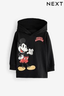 Black Mickey Mouse Lightweight Disney Hoodie (3mths-8yrs) (D57444) | AED47 - AED53
