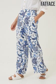 FatFace Natural Palace Floral Palazzo Trousers (D57544) | €38