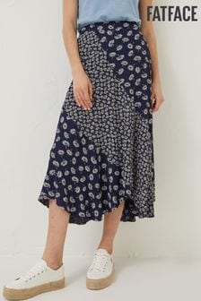 FatFace Blue Naomi Daisy Midi Skirt (D57565) | 33 €