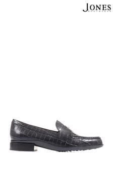 Jones Bootmaker Gessa Black Leather Penny Loafers (D57600) | 128 €