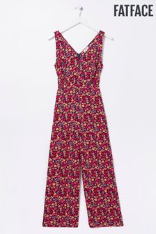 Fatface Red Aderyn Retro Ditsy Jumpsuit (D57786) | 79 €