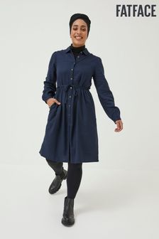 FatFace Blue Corby Shirt Dress (D57854) | €35