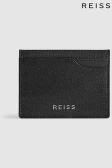 Reiss Black Cabot Leather Card Holder (D57931) | €46