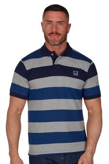 Vital Baby Blue Birdseye Hoop Pique Polo Shirt (D58367) | $94 - $102